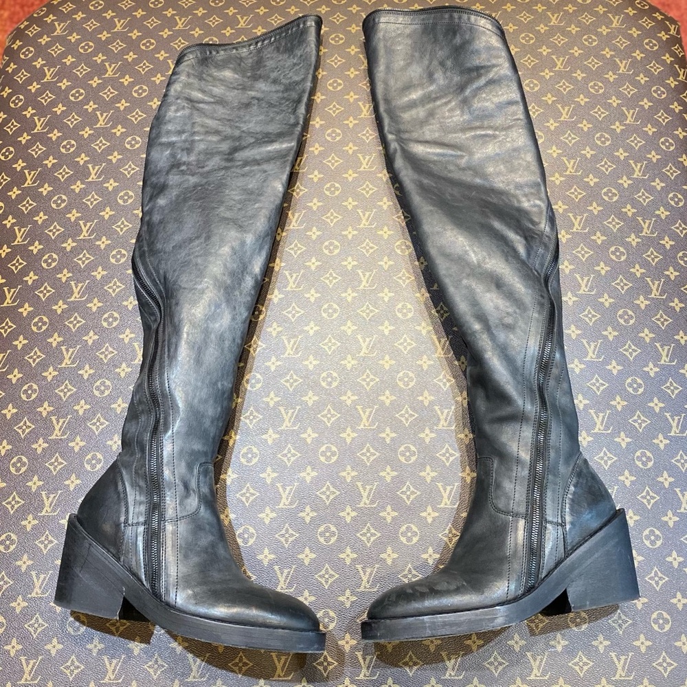 Ann Demeulemeester over the knee boots - Picture 1 of 4